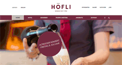 Desktop Screenshot of hotel-hoefli.ch